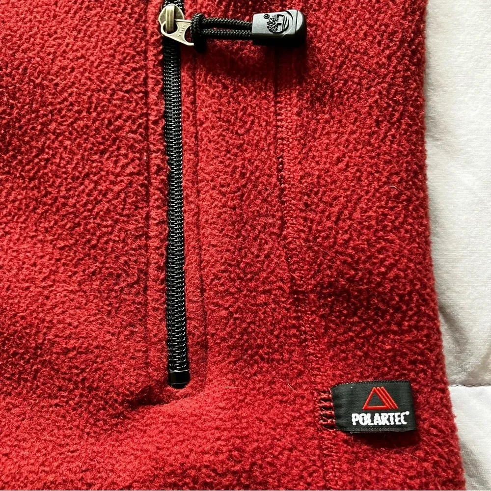 Timberland Men's Red Fleece Polartec Vest - XXL